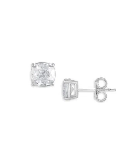 Badgley Mischka Women's 14k White Gold & 2 Tcw Lab-grown Diamond Stud Earrings