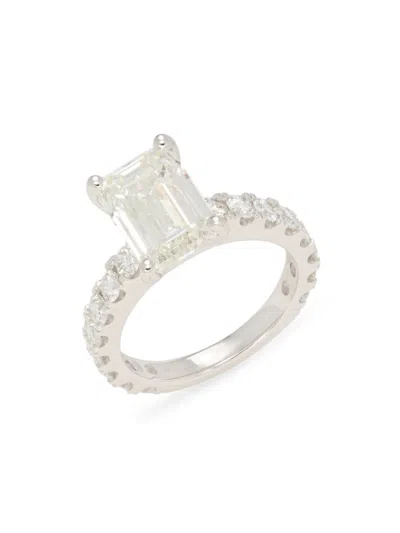 Badgley Mischka Women's 14k White Gold & 5.75 Tcw Lab Grown Diamond Ring