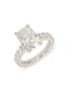 Badgley Mischka Women's 14k White Gold & 5.75 Tcw Lab Grown Diamond Ring In White Gold