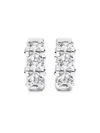 Badgley Mischka Women's 14k White Gold & 7 Tcw Lab Grown Diamond Huggie Earrings In White Gold