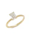Badgley Mischka Women's 14k Yellow Gold & 1.08 Tcw Lab-grown Diamond Ring In Gold