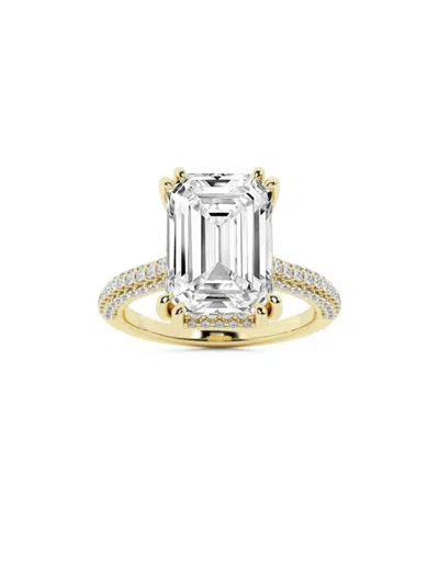 Badgley Mischka Women's 18k Gold & 4.5 Tcw Lab Grown Diamond Ring