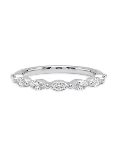 Badgley Mischka Women's 18k White Gold & 0.4 Tcw Lab Grown Diamond Ring