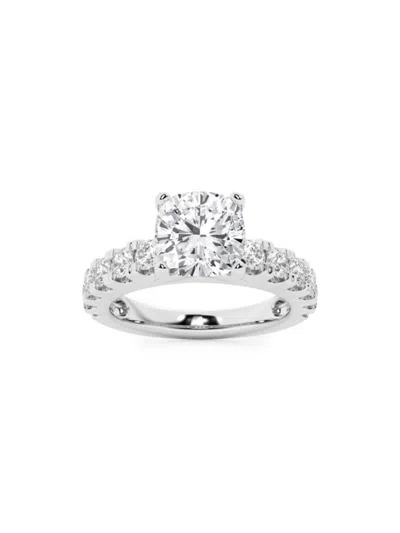 Badgley Mischka Women's 18k White Gold & 4 Tcw Lab Grown Diamond Ring