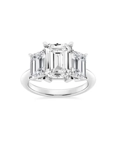 Badgley Mischka Women's 18k White Gold & 7 Tcw Lab Grown Diamond Ring In Metallic