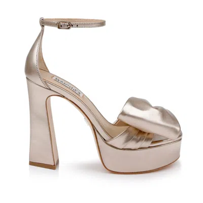 Badgley Mischka Women's Alora In Champagne