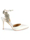 Badgley Mischka Blanca Sandal In White