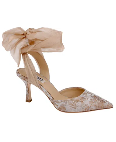 Badgley Mischka Women's Blaze Ii Pointed Toe Pumps In Tan