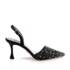 Badgley Mischka Collection Brenna Slingback Pointed Toe Pump