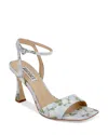Badgley Mischka Collection Cady Ankle Strap Sandal In Mist Fab