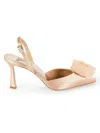Badgley Mischka Carlise Rose Pinted Toe Pump In Blush