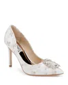 Badgley Mischka Collection Cher Crystal Embellished Pump