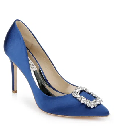 Badgley Mischka Women's Cher Evening Pumps In Blue