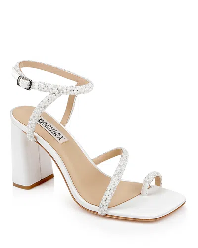 Badgley Mischka Women's Dalilah Sandals In White