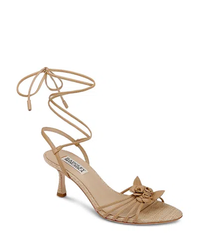 BADGLEY MISCHKA WOMEN'S DARLYN ANKLE TIE SANDALS