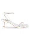 Badgley Mischka Ultra Heels In White