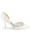 BADGLEY MISCHKA WOMEN'S EVERLEY 89MM EMBELLISHED D'ORSAY PUMPS