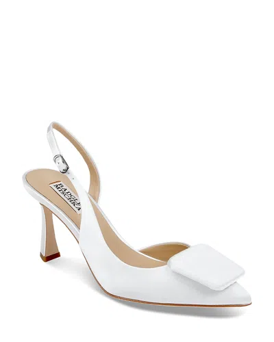 Badgley Mischka Women's Graciella Pumps In White