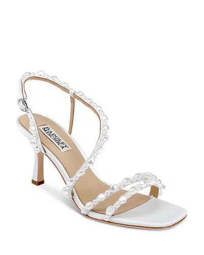 Badgley Mischka Women's Gretta Sandals In White