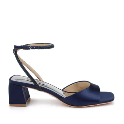 Badgley Mischka Women's Infinity Ii In Silver In Blue