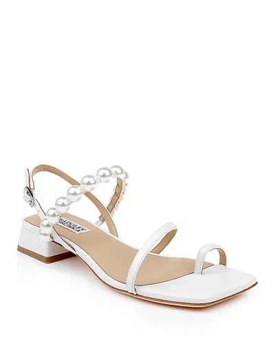 BADGLEY MISCHKA WOMEN'S JOELLE EMBELLISHED SANDALS