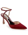 Badgley Mischka Lyric Pump In Chianti Satin