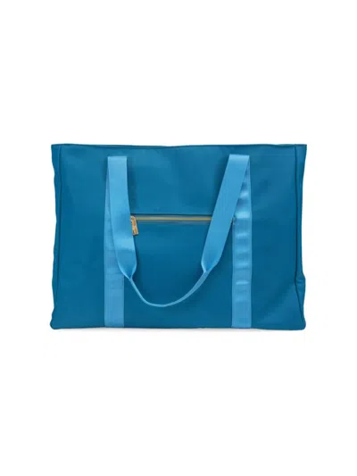 Badgley Mischka Kids' Women's Nylon Travel Tote In Aqua