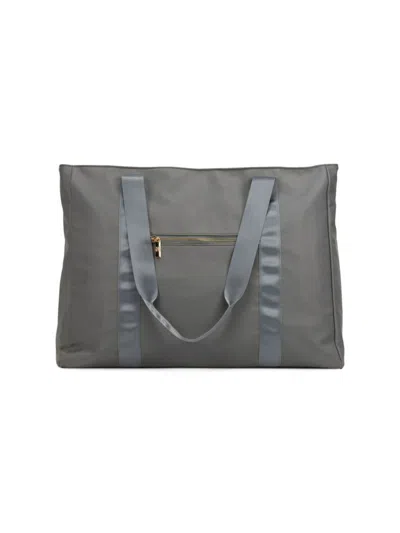Badgley Mischka Kids' Women's Nylon Travel Tote In Grey