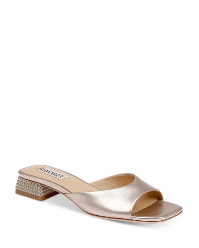 Badgley Mischka Women's Oahu Sandals In Gold