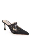 Badgley Mischka Oaklyn Cutout Mule In Black