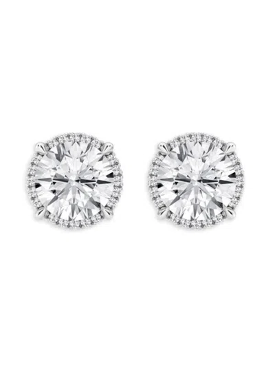 Badgley Mischka Women's Platinum & 4.6 Tcw Lab Grown Diamond Stud Earrings In Neutral