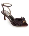 Badgley Mischka Collection Remi Sandal In Burgundy