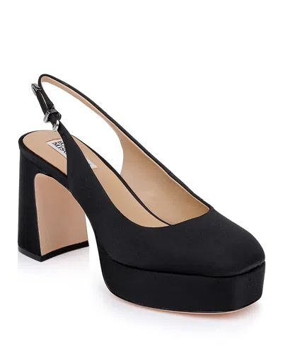 Badgley Mischka Women's Rylan Platform Slingback Pumps In Black