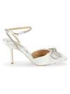 Badgley Mischka Collection Jasmine Pointed Toe Pump In White