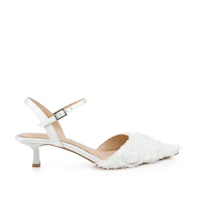 Badgley Mischka Women's Selene In White