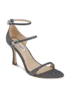 Badgley Mischka Collection Valencia Ankle Strap Sandal In Gray