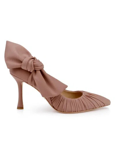 Badgley Mischka Collection Vanesa Pointed Toe Pump In Brown