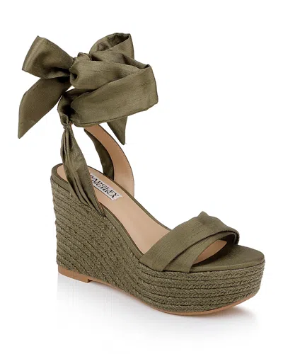 Badgley Mischka Collection Ximora Platform Wedge Espadrille In Multi