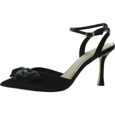Badgley Mischka Yanna Womens Slip On Stiletto Ankle Strap In Multi