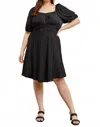 Baevely By Wellmade Classy Dress - Plus In Black In Black