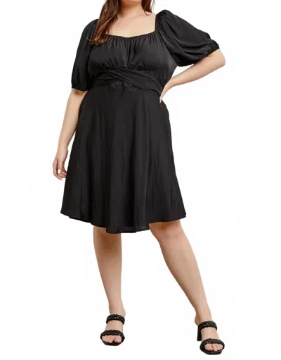 Baevely By Wellmade Classy Dress - Plus In Black