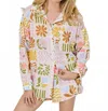 Baevely By Wellmade Lucia Top In Multi In Multi