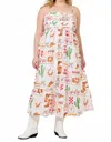 Baevely By Wellmade Wild West Sundress In Multi In Multi