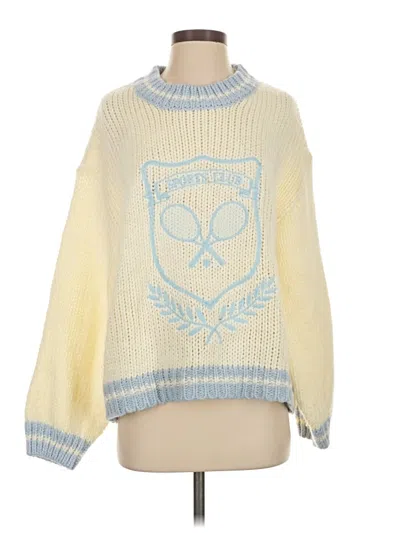 Pre-owned Baevely Pullover Sweater In White