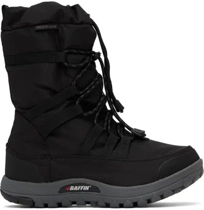 Baffin Black Escalate X Boots In Bk1 Black