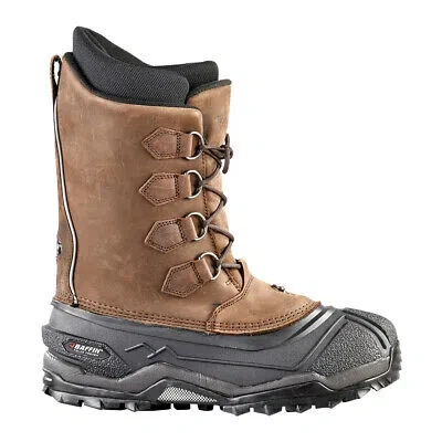 Pre-owned Baffin Control Max Lace Up Mens Black, Brown Casual Boots Epicm004-210