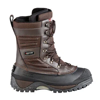 Pre-owned Baffin Crossfire Snow Mens Brown Casual Boots 43000160-210