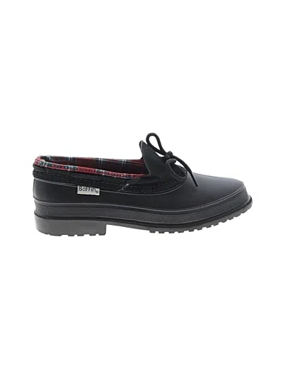 Pre-owned Baffin Flats In Black