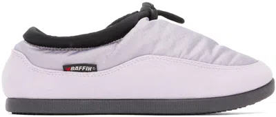 Baffin Gray Cabin Slippers In Cau Coastal Grey