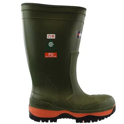 Pre-owned Baffin Icebear Snow Mens Green Casual Boots 51570000-672